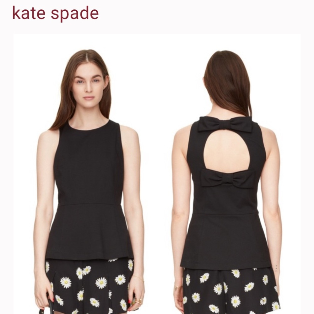 kate spade Bow Back Tank